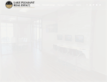 Tablet Screenshot of lakepleasantrealestate.com